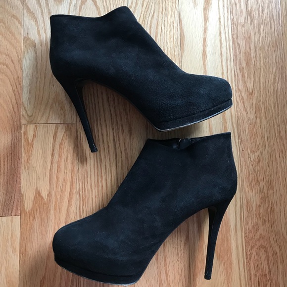 Giuseppe Zanotti Shoes - Giuseppe Zanotti Suede Platform Booties